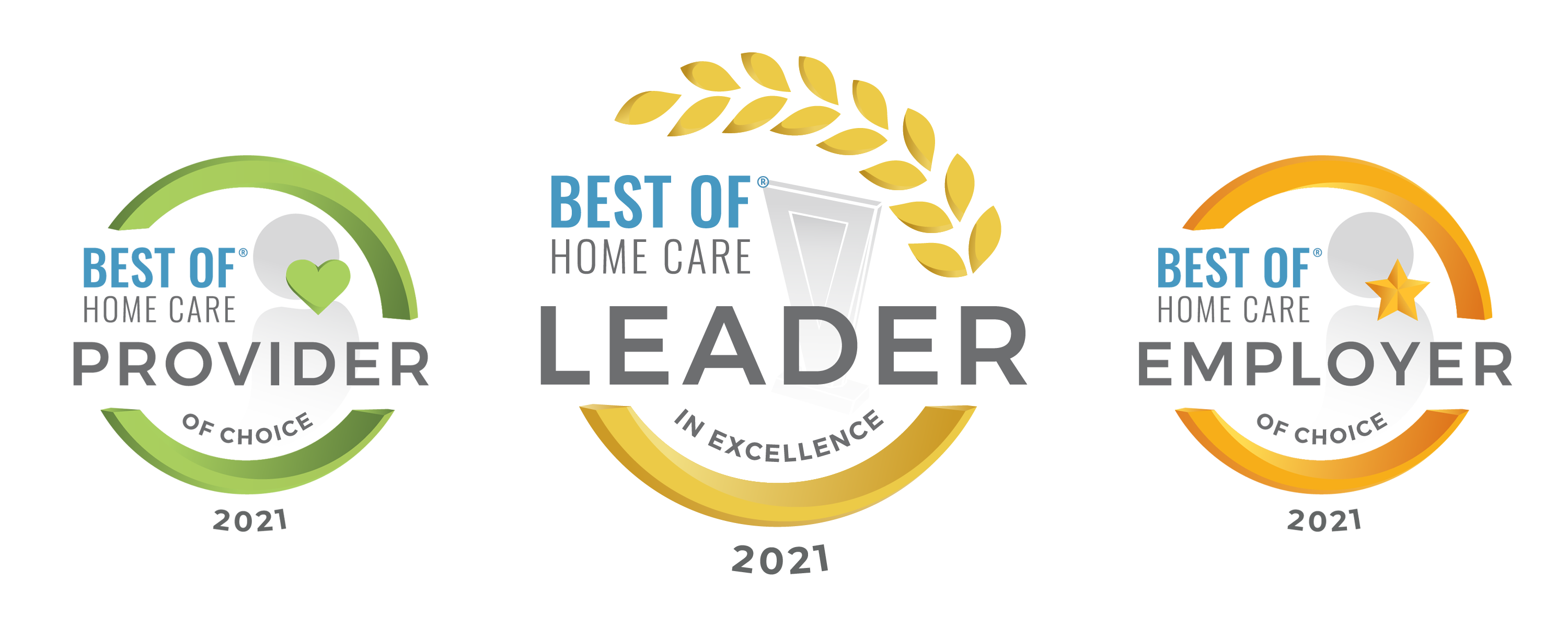 2021 - Best of Home Care - Leader in Excellence